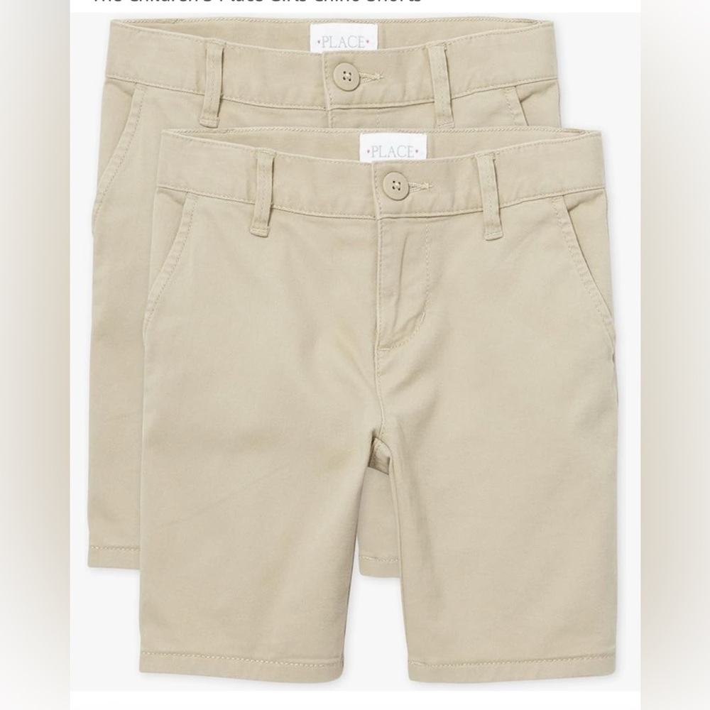 Children's Place Khaki Shorts- 3 pack